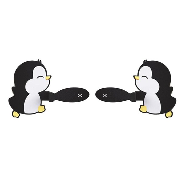 Magnetic Refrigerator Organizer Muti Use Magnetic Paper Towel Holder Strong Magnet Paper Towel Rack for Fridge Kitchen Carbon Steel