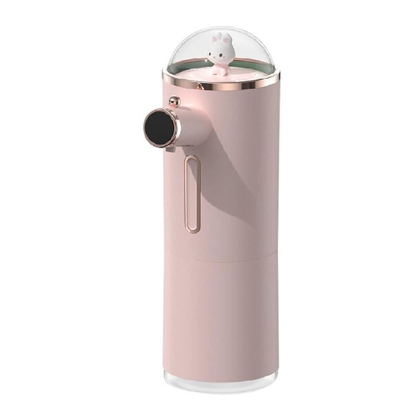 Automatic Foam Soap Dispenser Cute Intelligent Infrared Sensor Waterproof Rechargeable Touchless Automatic Soap Dispenser Pink