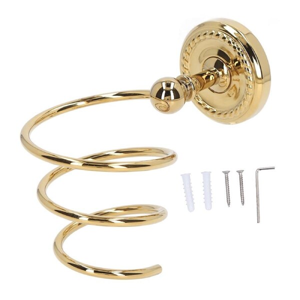 Hair Dryer Holder Simple Beautiful Strong Load Resistance Wall Mounted Hair Blower Holder for Bathroom Barber Shop