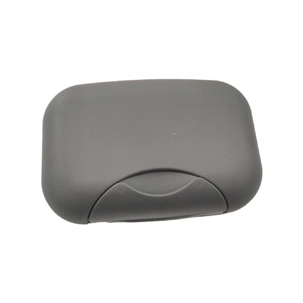 Soap Container Waterproof Washable Grey Portable Soap Case with Lock for Home Ourdoor Travelling