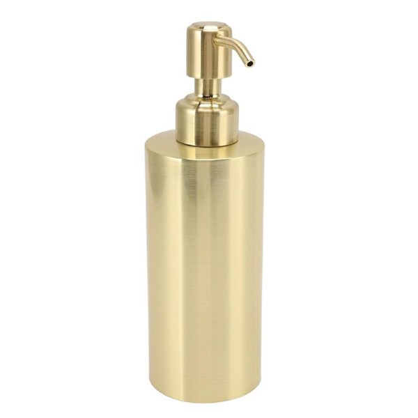Soap Dispenser Stainless Steel Bottle Large Capacity Home Decoration with Pump for Bathroom
