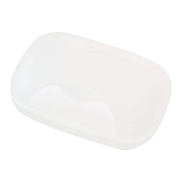 Travel Soap Container Waterproof Portable Bar Soap Case Holder Leakproof Soap Box for Home Hotel Clear Frosted Color