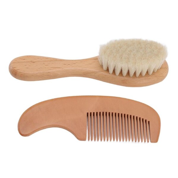Comb Set Multifunctional Composite Wood Wool Hair Brush Men Hairstyle
