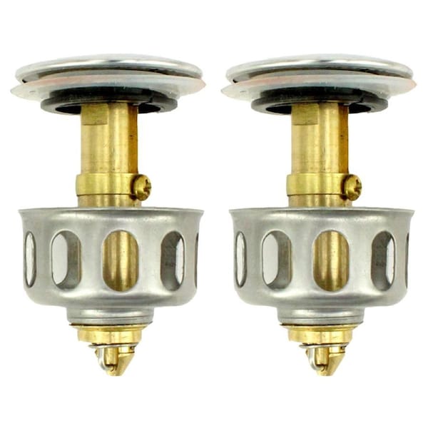 Universal Wash Basin Bounce Drain Filter Kitchen Bathroom Strainer Sink Drain Stopper