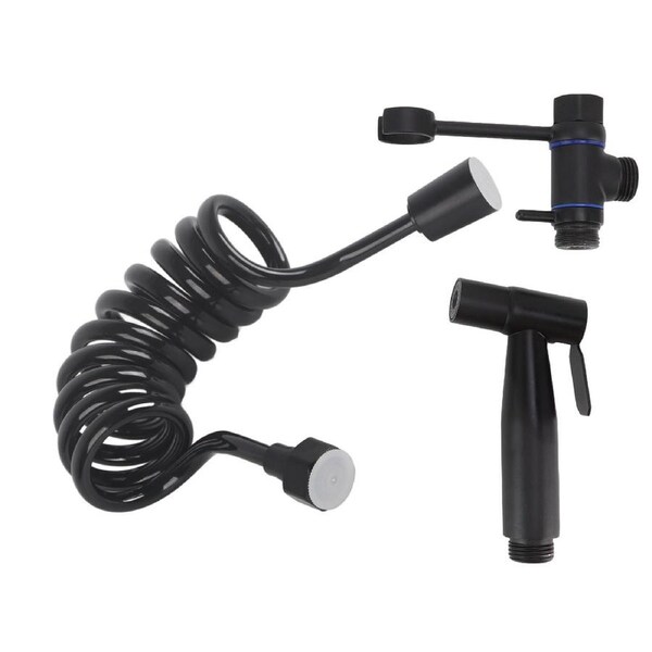 Handheld Toilet Sprayer Full Pressure Stainless Steel Leakproof Bidet Sprayer for Bathroom