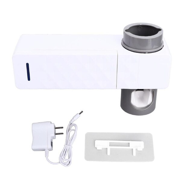 UV Toothbrush Cleaning Rack Holder Wall Mounted Toothbrush Cleaner for Bathroom 100-240V