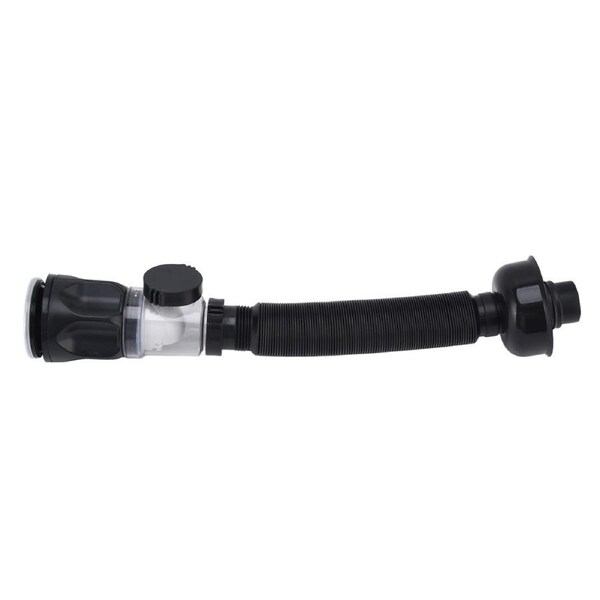 Basin Drain Pipe Wash Basin Sink Drain Hose Flexible PVC Water Pipe for Kitchen Bathroom BlackMulti Function with Bounce