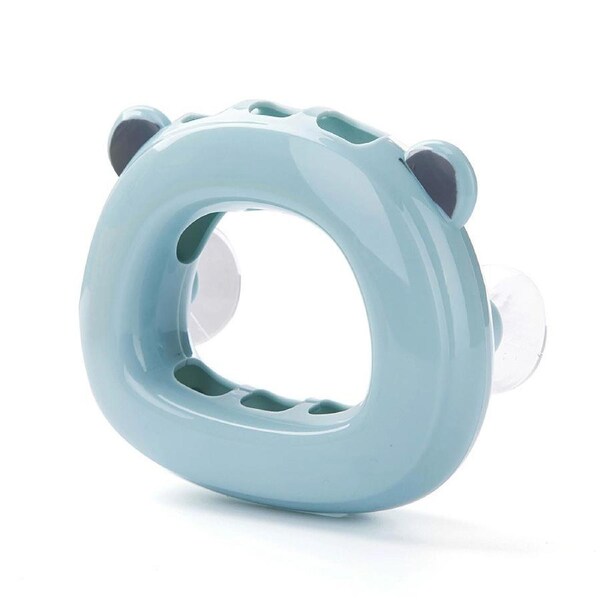 Wall Mounted Toothbrush Storage Rack with Suction Cup Toilet Toothbrush Holder for BathroomBlue