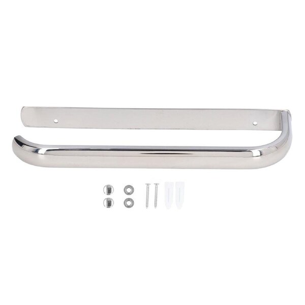 Stainless Steel Hand Towel Bar Rack Washcloth Holder Dish Cloth Hanger for Kitchen Bathroom