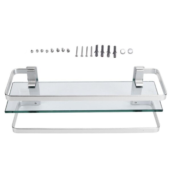 Bathroom Shelf Exquisite Convenient Bathroom Wall Organizer with Installation Accessories for Bathroom Kitchen Bedroom