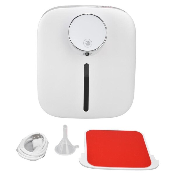 320ML Automatic Soap Dispenser USB Charging Non Contact Intelligent Soap Dispenser Wall Mounted Foam Soap Dispenser