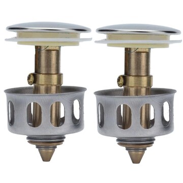 Universal Kitchen Sink Stopper Drain Filter Bullet Core Push Plug