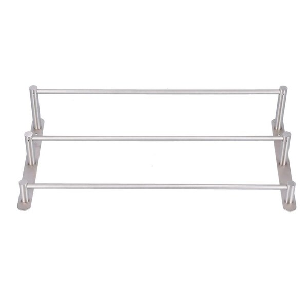 3 Layer Detachable Towel Rack 60cm 304 Stainless Steel Bathroom Rack for Home Bathroom