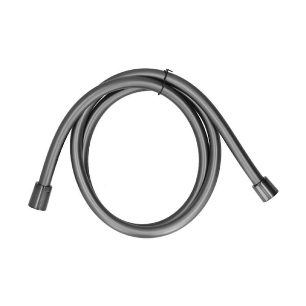 PVC Shower Hose 1.5m Handheld Shower Hose Smooth and Anti Entanglement Durable Shower Tube Grey for Bathroom