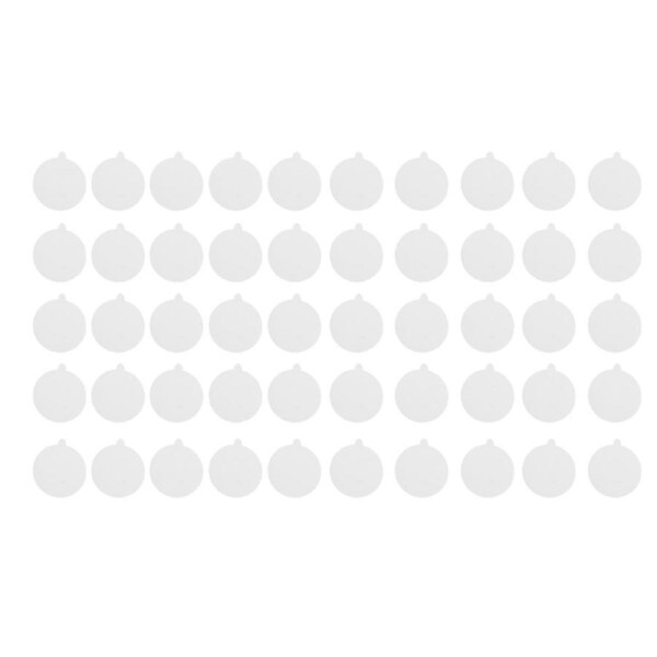 Disposable Shower Drain Hair Catcher Sink Strainer Anti Clogging Mesh Stickers for Bathroom SuppliesRound 50PCS 9x9cm