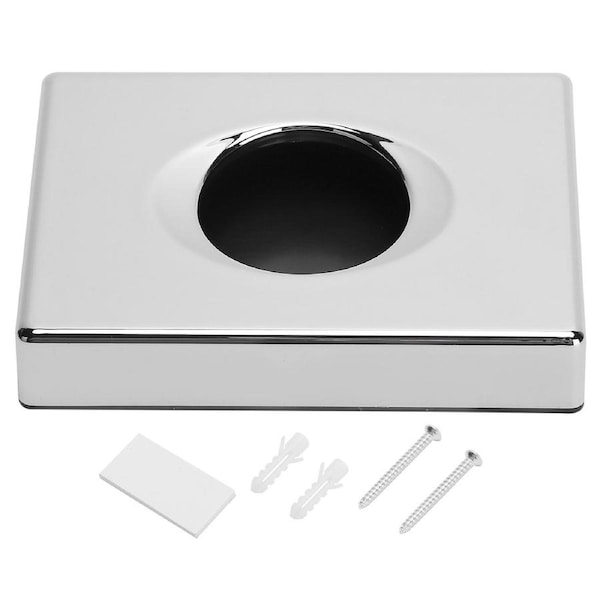 WallMounted Tissue Box Rectangular Tissue Paper Box Holder for Bathroom Dressing Table Desk