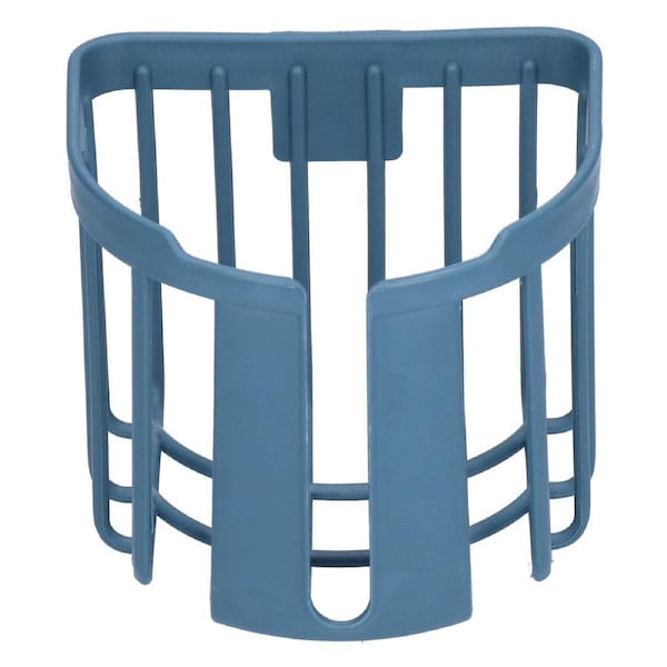 NoPunch Toilet Shelf Large Capacity WallMounted Bathroom Toilet Paper Holder for Home(Dark Blue )