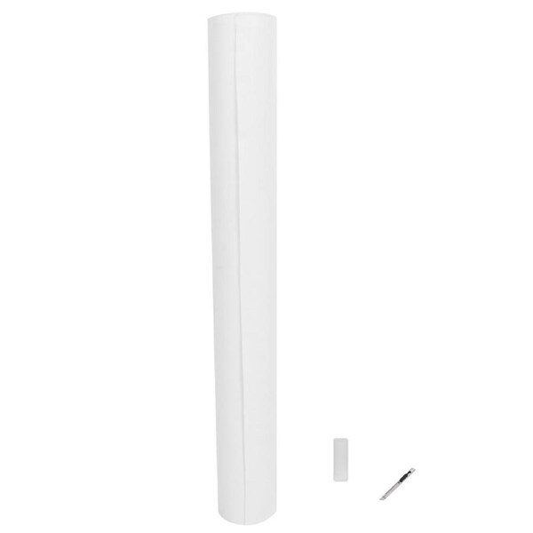 Frosted Window Film Reusable Waterproof Anti UV Window Film for Office Bathroom10m / 32.8ft x 50cm / 19.7in