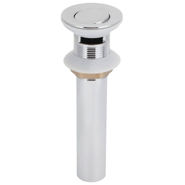 Bathroom Sink Drain Anti Clog Basin Popup Bounce Draining Stopper with Protective CoverWith Overflow Hole