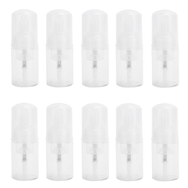 10Pcs Empty Bottle 30ml Travel Portable Refillable Liquid Soap Dispenser Container