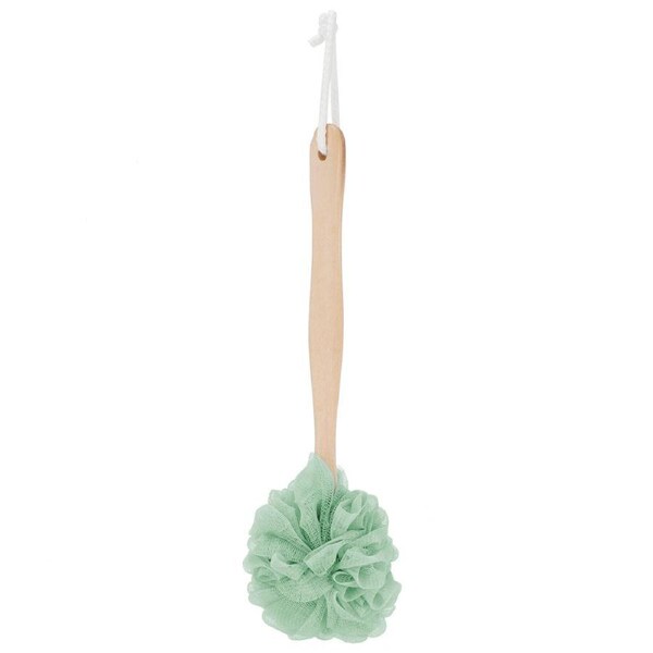 5PCS Long Handle Bath Ball Scrubbing Bath Shower Back Brush Scrubber Bathroom SuppliesGreen