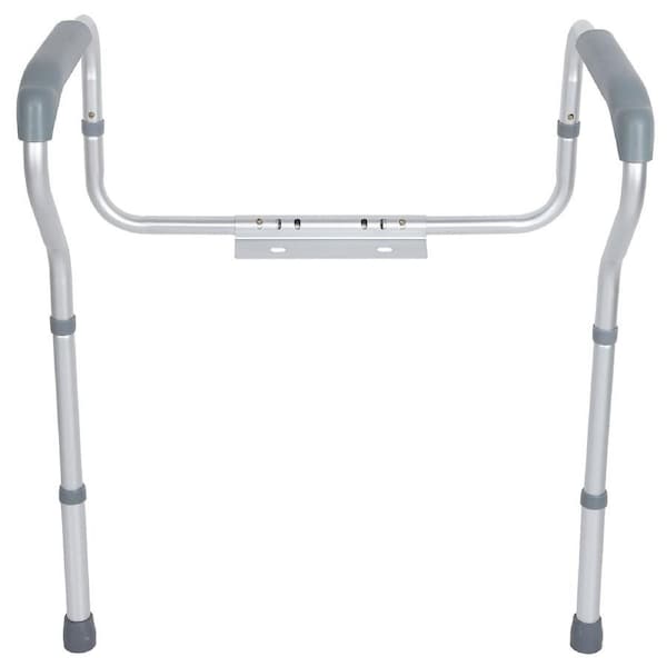 Bathroom Aluminum Alloy Toilet Guardrail Safety Rail Frame for Elderly Disabled Pregnant Women