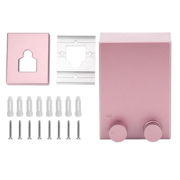 Indoor Outdoor Stainless Steel Retractable Clothesline Laundry Drying Rope for Home Use9021P Pink Clothesline