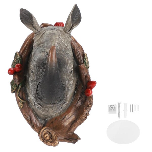 Animal Head Shaped Vintage Hook Wall Hanger Clothes Keys Towels Hook Home DecorRetro