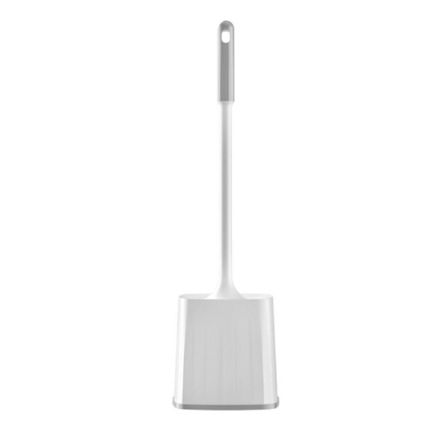 Toilet Brush and Holder Set 360 Degree Rotatable Long Handle Toilet Brush Scrubber for Bathroom
