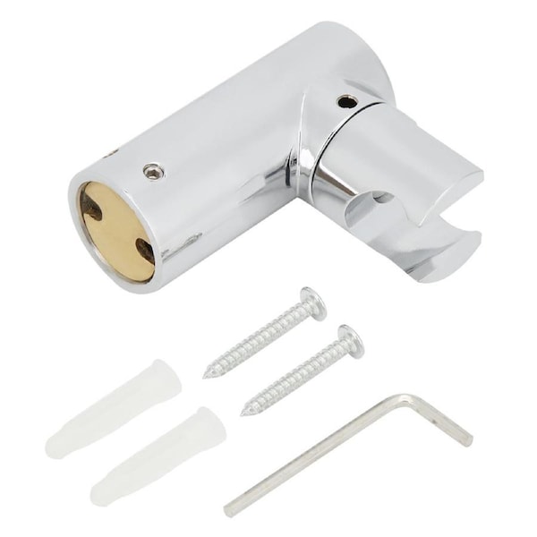 360 Degrees Rotation Copper Household Bathroom Handheld Shower Head Round Holder Bracket Stand