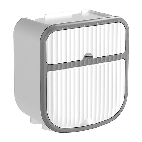 Toilet Paper Holder Wall Mounted Bathroom Tissue Roll Paper Towel Holder Tissue Dispensers for Household White