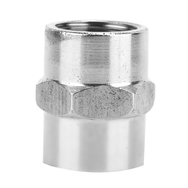 5pcs G1/2” Stainless Steel Pipe Fittings Adapter Connector for Bathroom Kitchen (B)