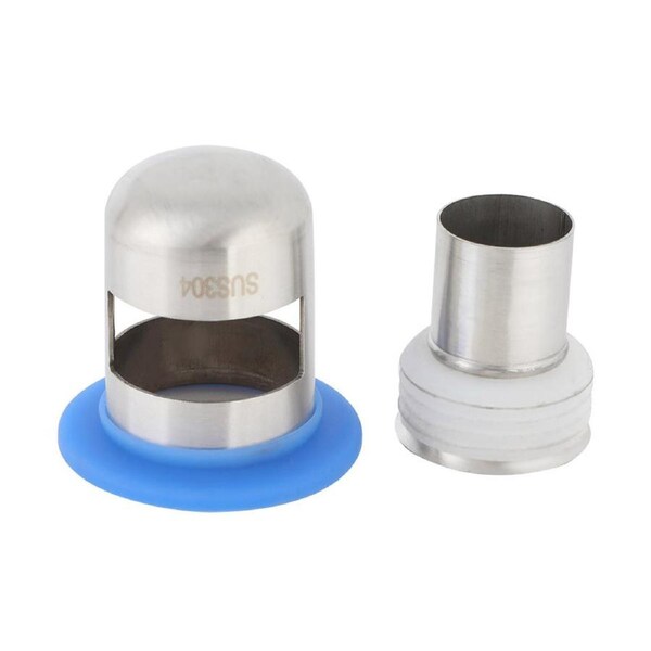 Stainless Steel Shower Floor Drain Bathroom Drainage Gully Core Thicken(Large304 Short)