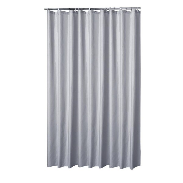 Durable Waterproof Mildew proof Lightproof Bathroom Curtain with Hooks(5#)