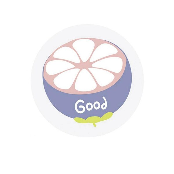 Waterproof Shower Bath Cap Cartoon Fruits Printing Hair Protective Bathing Hat(Mangosteen)