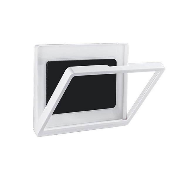 Waterproof Shower Phone Holder Wall Mounting Storage Box for Under 10.2 Inch Phones Tablets White