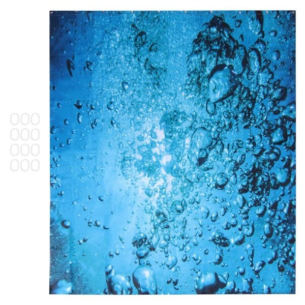 Waterproof Shower Curtain Thicken Bath Curtain with Hooks for Home Bathroom Decor180x180 cm