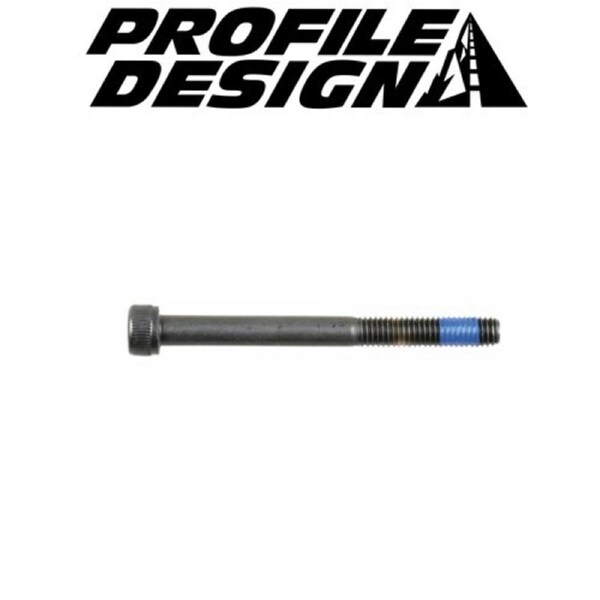 Bolt M6x75mm SHB Half Thread - Black