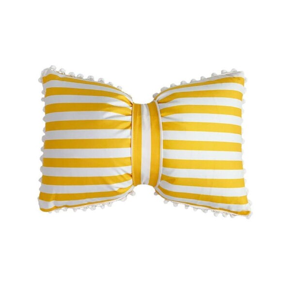 Catzon Boho Bow Throw Pillow Covers Soft Velvet Cushion Case for Cough-6