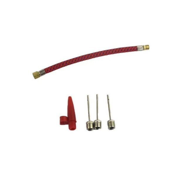 5PCS Inflating Pump Needle Set with Hose and Nozzle for Sports Balls and Airbeds