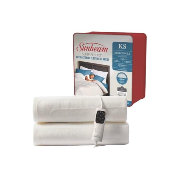 Sunbeam Sleep Perfect Fitted Antibacterial King Single