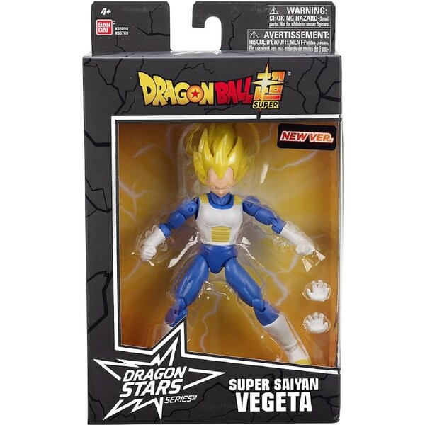 Dragon Ball Super Dragon Stars Super Saiyan Vegeta Version 2 Figure