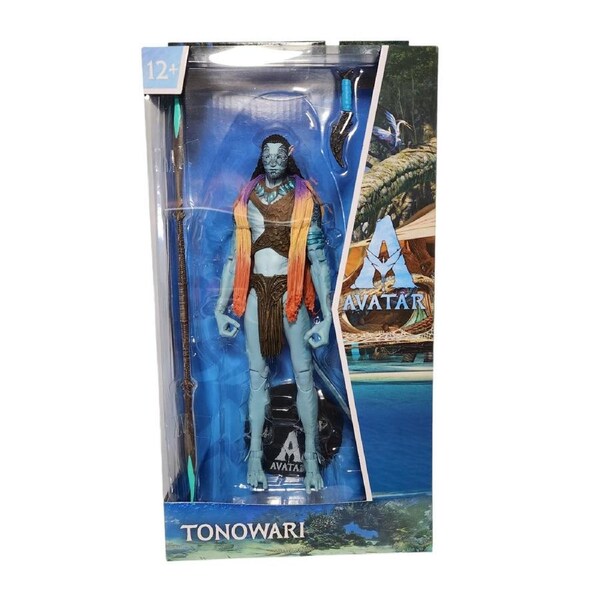 McFarlane Avatar 2 Way of the Water Tonowari 7-in Poseable Collectible Age 12+