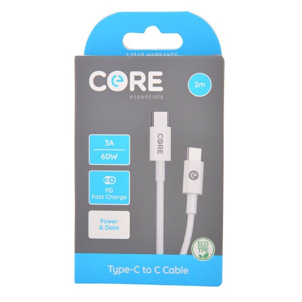 Core Usb-C To Usb-C 2 M
