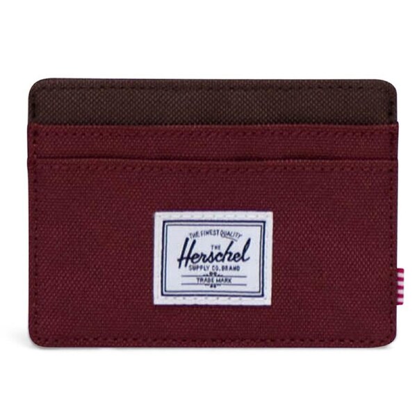 Herschel Charlie RFID Blocking Cardholder Port/Chicory Coffee OS