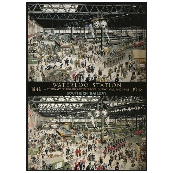Gibsons - Waterloo Station Puzzle 1000pc