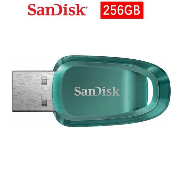 SanDisk Ultra Eco 256GB Flash Drive USB 3.2 Read Speed up to 100MB/s SDCZ96-128G