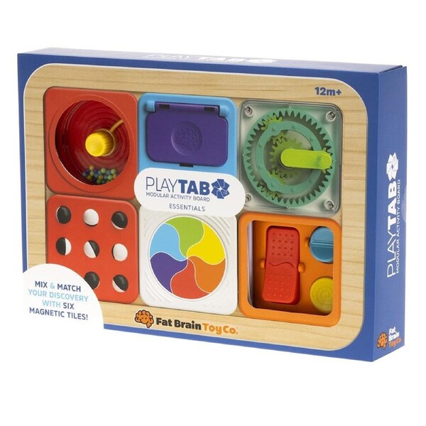 Fat Brain Toy Co PlayTab Essential Set With 6 Tiles 12m+