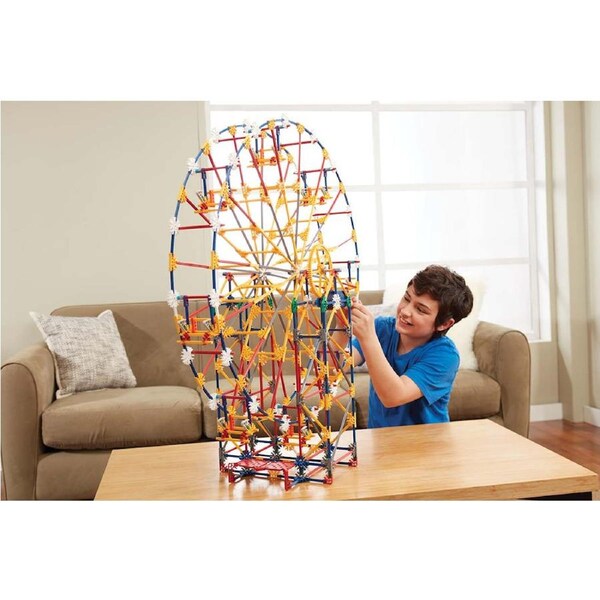 K'NEX Thrill Rides 3-In-1 Classic Amusement Park Building Set