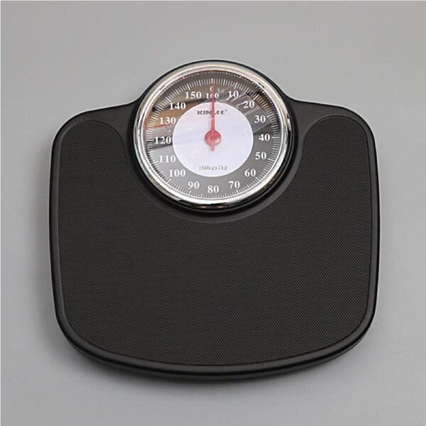 Mechanical Bathroom Scales 160KG Capacity Personal Body Weight Measurement